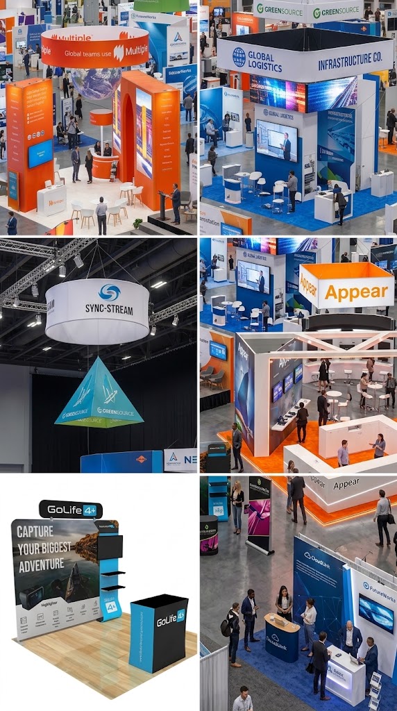 Trade show exhibits portfolio